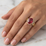 Crimson ring