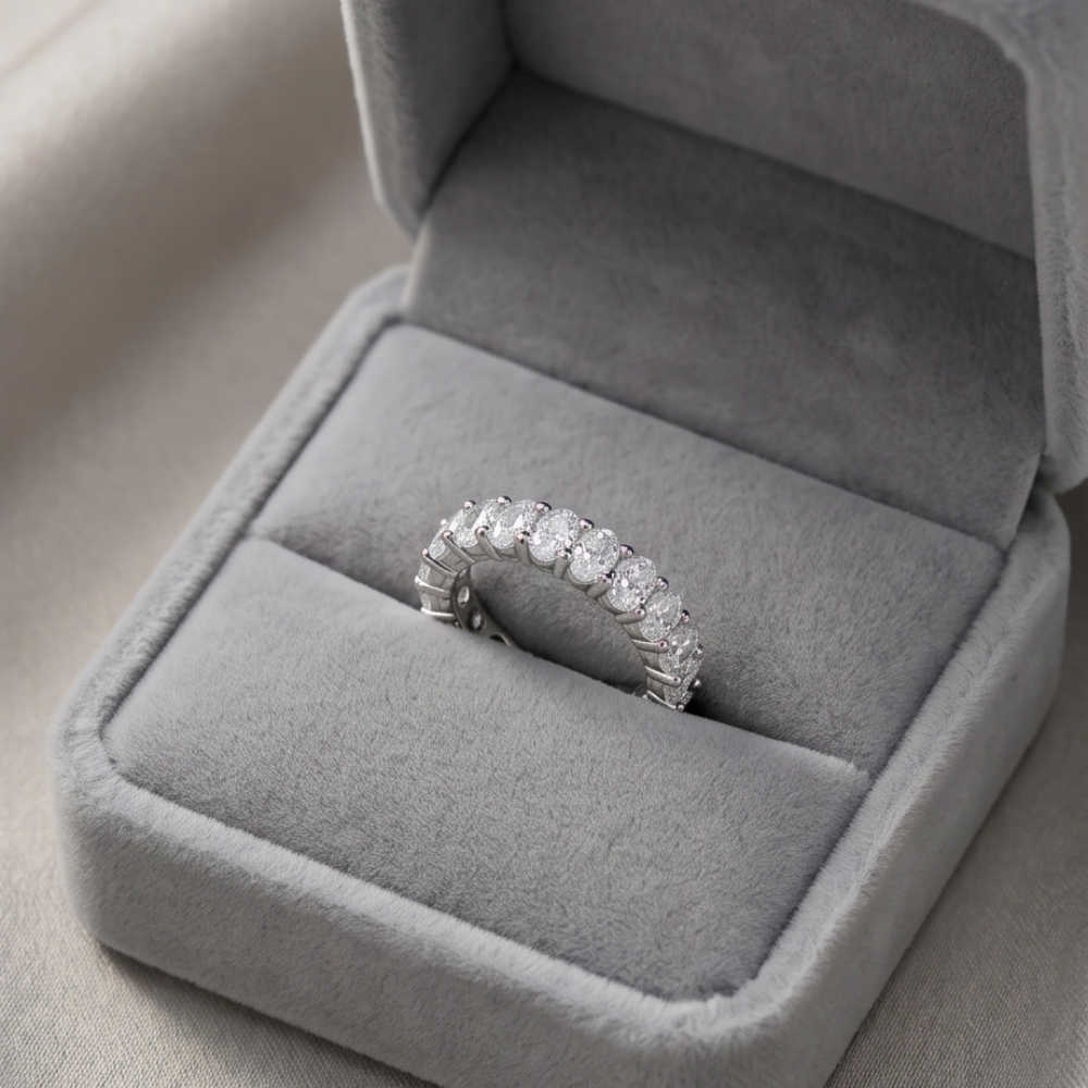 Oval Eternity Ring