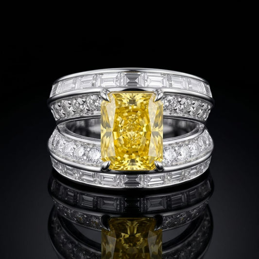 The Solar Flare Wide Band Ring
