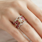Scarlet ring