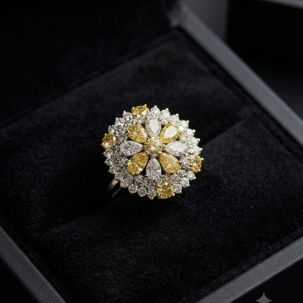 Zirconia Cocktail Ring