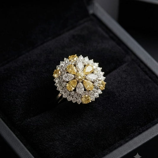 Zirconia Cocktail Ring