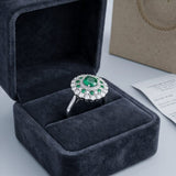 Crystal Blossom Statement Ring
