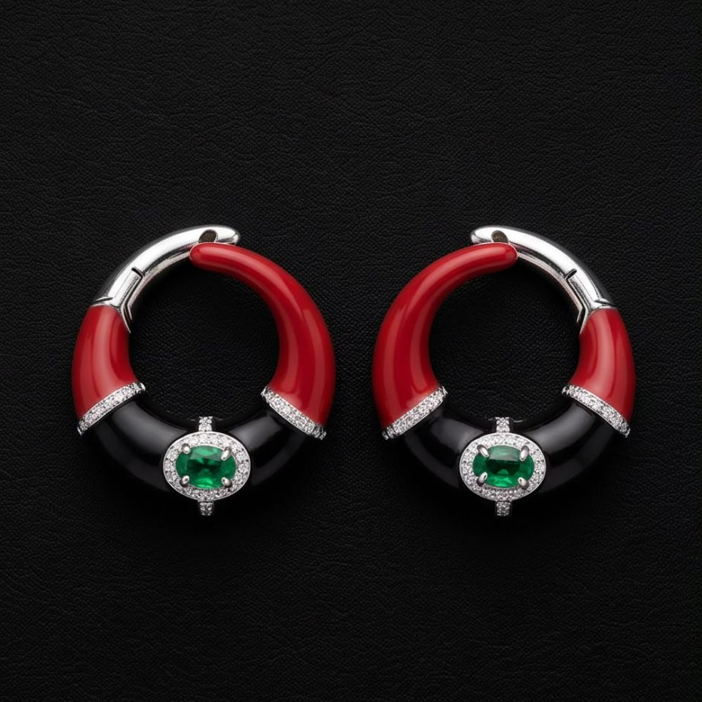 The Crimson Eclipse Hoops