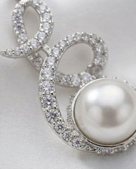Luna Wave Pendant & Earrings